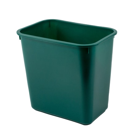 Hapco-Elmar 8 qt. Rectangular Trash Can R4000GRN